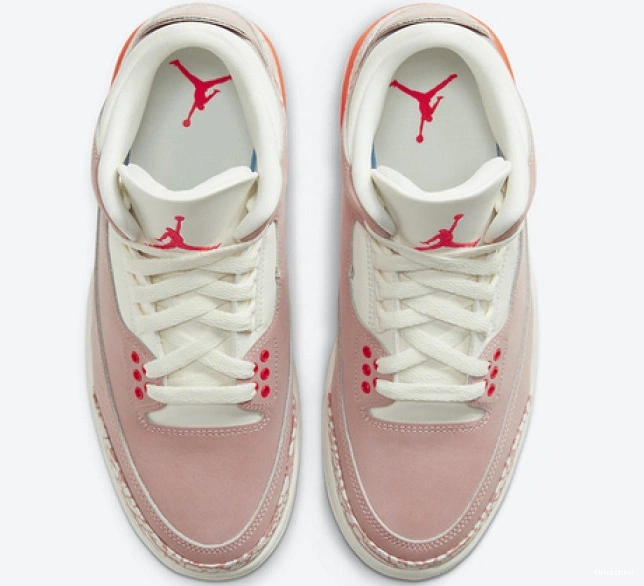 Reps TBK Pink Jordan Retro 3 (W) Rust CK9246-600 0627